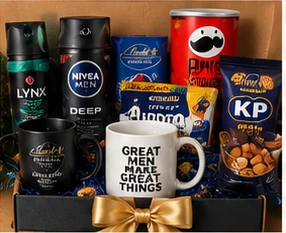 Illustrative Christmas for Him presentation