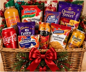 Illustrative Family Christmas Feast presentation